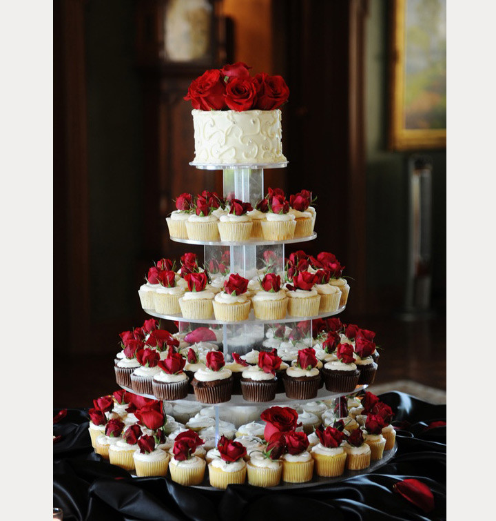 Wedding Cupcake Cakes Designs
 Cupcake Wedding Cakes Mon Cheri Bridals