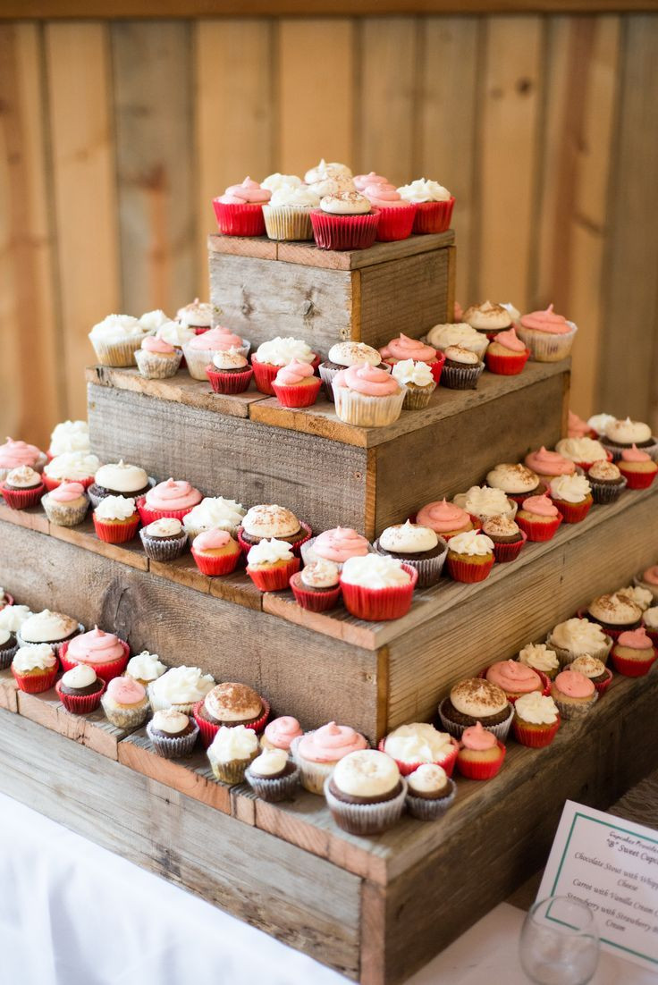 Wedding Cupcake Stand For 100 Cupcakes
 1000 ideas about Wood Cupcake Stand on Pinterest