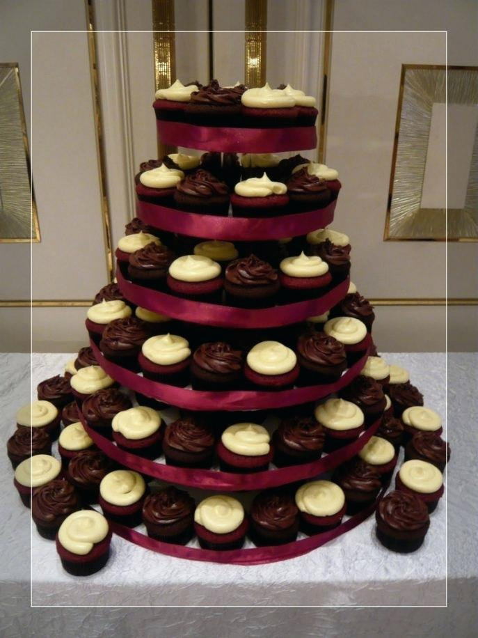 Wedding Cupcake Stand For 100 Cupcakes
 How To Make A Cupcake Stand For 100 Cupcakes Flat 4 Tier