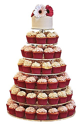 Wedding Cupcake Stand For 100 Cupcakes
 Cupcake Stand 100 Cupcakes Jusalpha 7 tier Acrylic