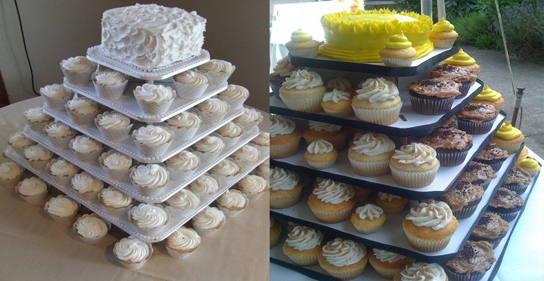 Wedding Cupcake Stand For 100 Cupcakes
 The Original Cupcake Tree Square holds up to 100 cupcakes
