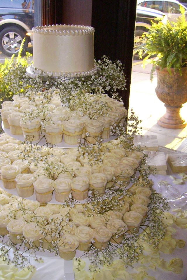 Wedding Cupcakes Decorations
 Wedding Cupcake Designs