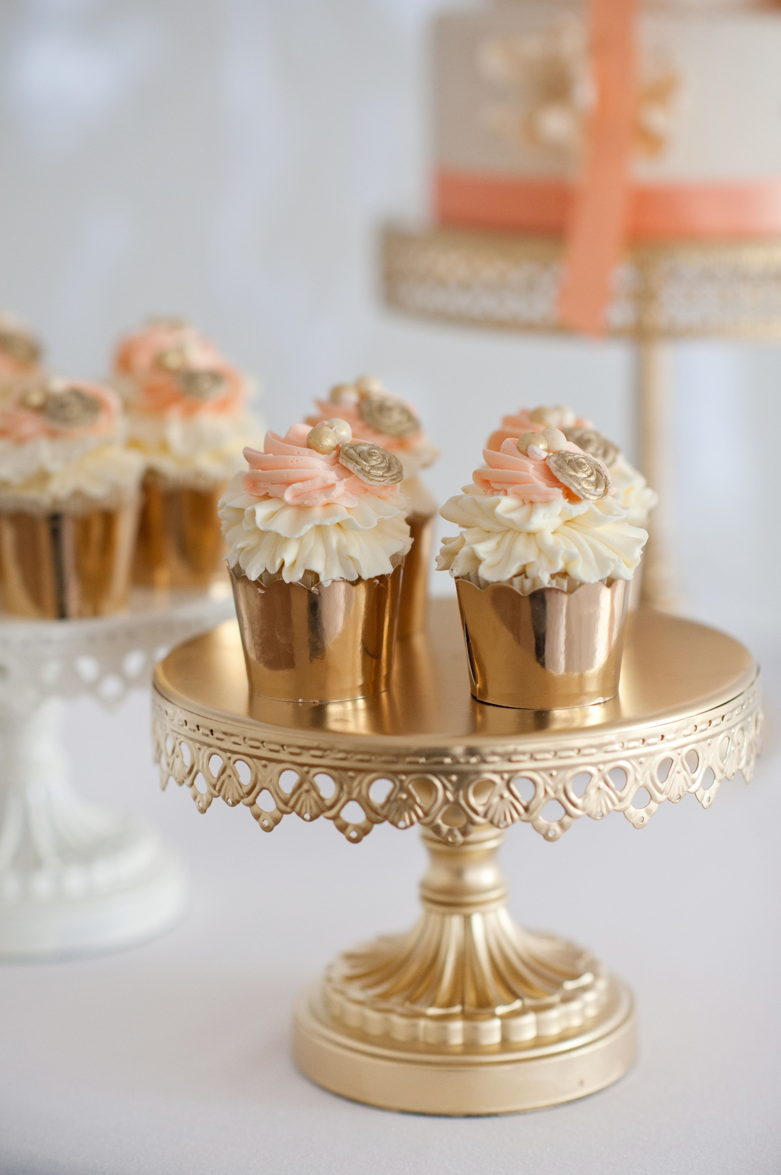 Wedding Cupcakes Holders
 Copper Cupcake Holders