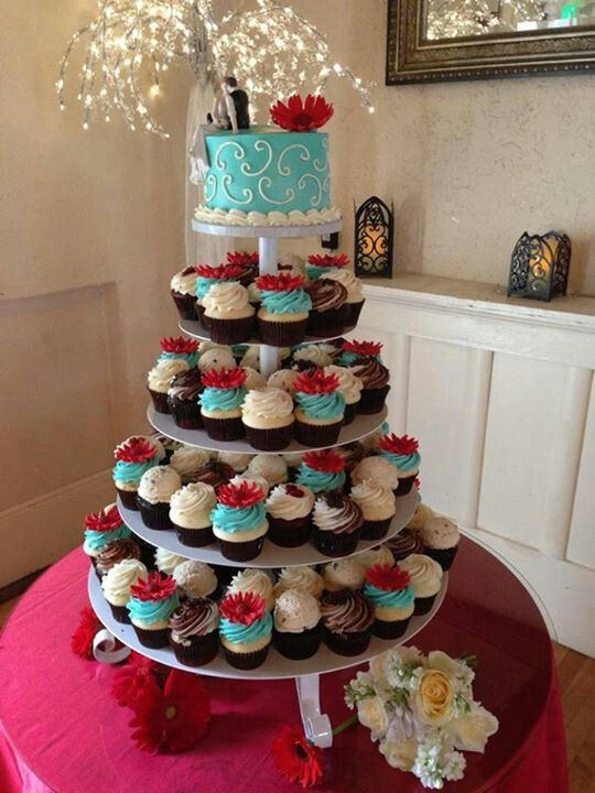 Wedding Cupcakes Towers
 25 best ideas about Wedding cupcake towers on Pinterest
