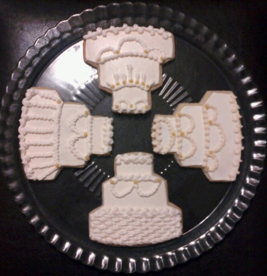 Wedding Cut Out Cookies
 Wedding Anniversary Cut Out Cookies CakeCentral