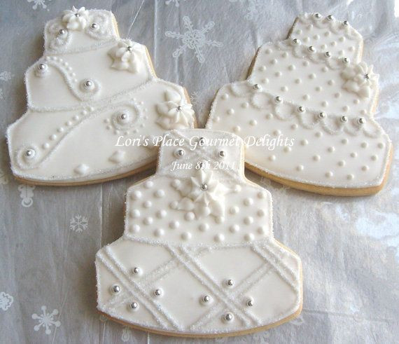 Wedding Cut Out Cookies
 25 Best Ideas about Decorated Wedding Cookies on