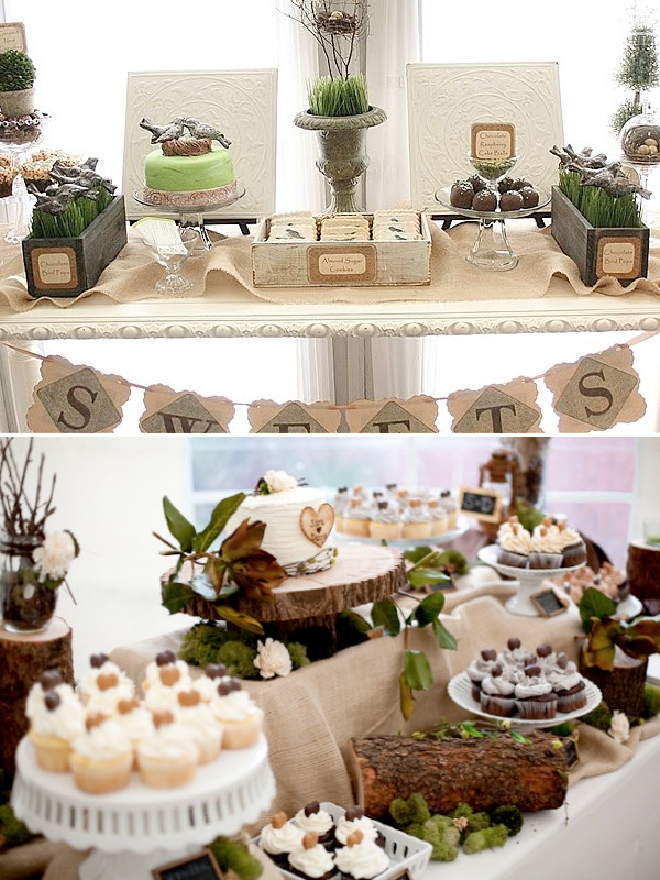 Wedding Dessert Bar Ideas
 Unique Rustic Wedding Ideas Weddings By Lilly