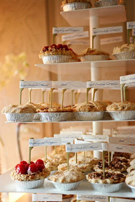 Wedding Dessert Bar Ideas
 17 Wedding Pie Ideas for your Wedding Day