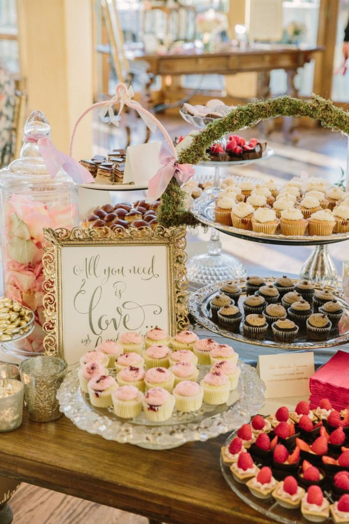 Wedding Dessert Table
 47 Adorable and Yummy Cupcake Display Ideas for Your