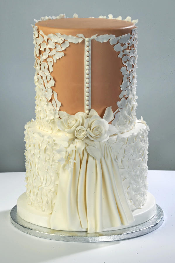 Wedding Dress Cakes
 Wedding dress cake by D Adamo Cinzia CakesDecor