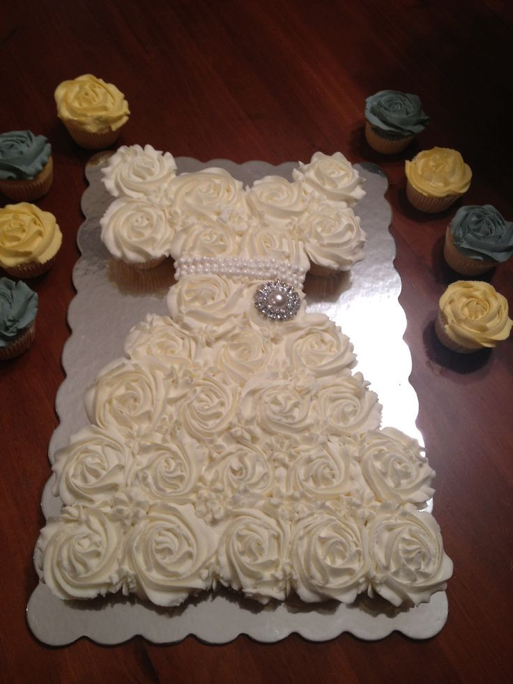 Wedding Dress Cupcakes
 Wedding dress cupcakes Sweets Pinterest