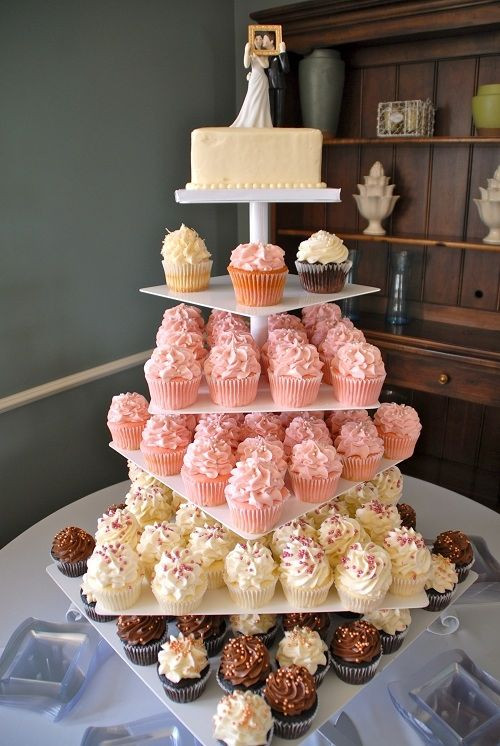 Wedding Reception Cakes
 Gigi s Cupcakes wedding reception cupcake stands