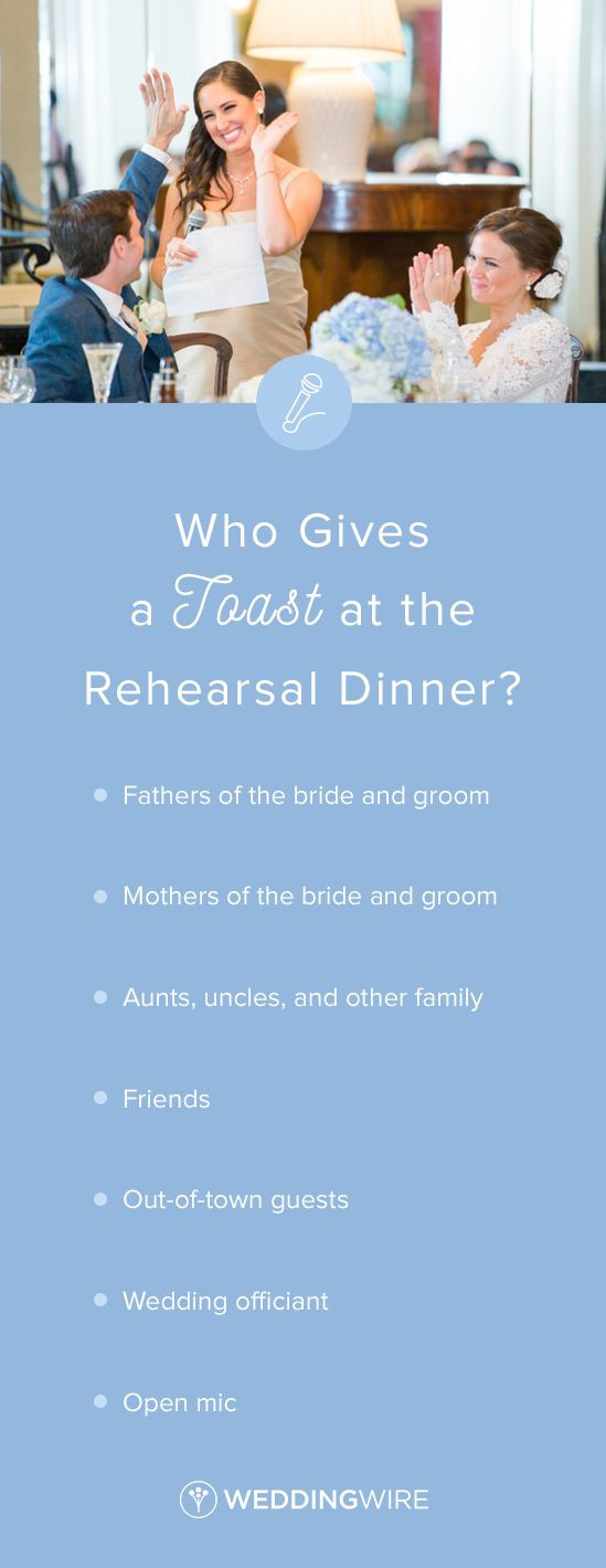 Wedding Rehearsal Dinner Etiquette
 Rehearsal Dinner Toasts Who Gives Em & What to Expect