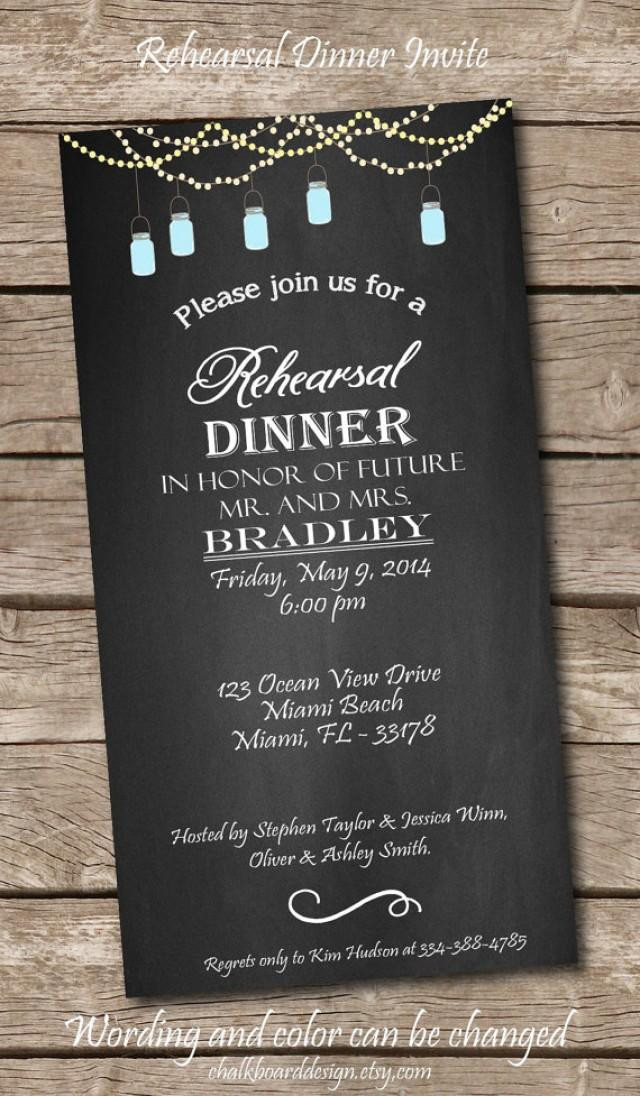 Wedding Rehearsal Dinner Invitations
 Printable Rehearsal Dinner Invite Printables Custom