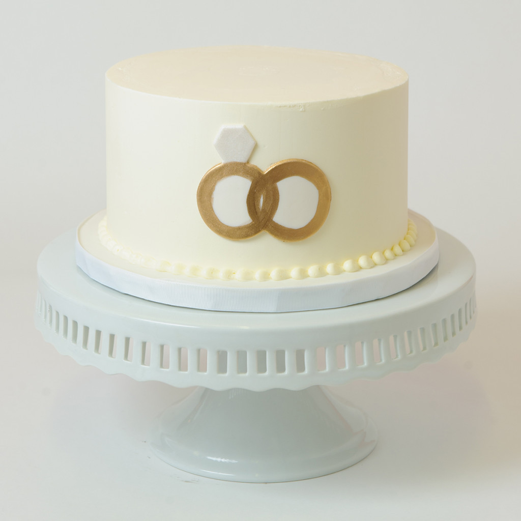 Wedding Ring Cakes
 Double Wedding Rings Cake Elysia Root Cakes