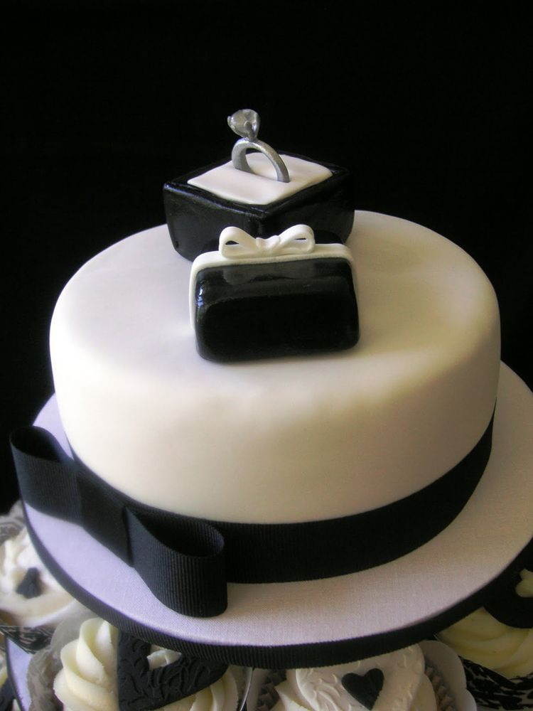 Wedding Ring Cakes
 Engagement Cake With Ring