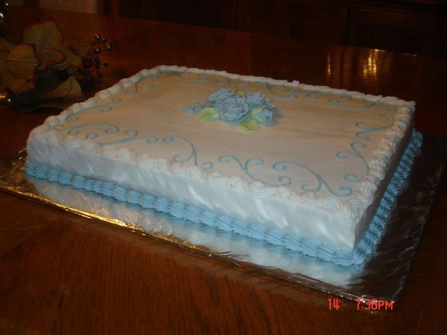 Wedding Sheet Cake
 Wedding Sheet Cake CakeCentral