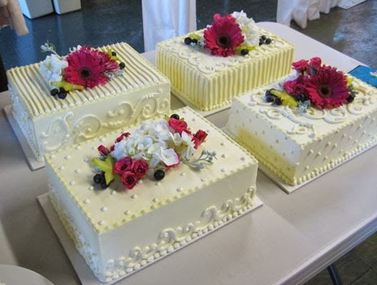 Wedding Sheet Cakes Designs
 DIY Frugally Fabulous Wedding Receptions