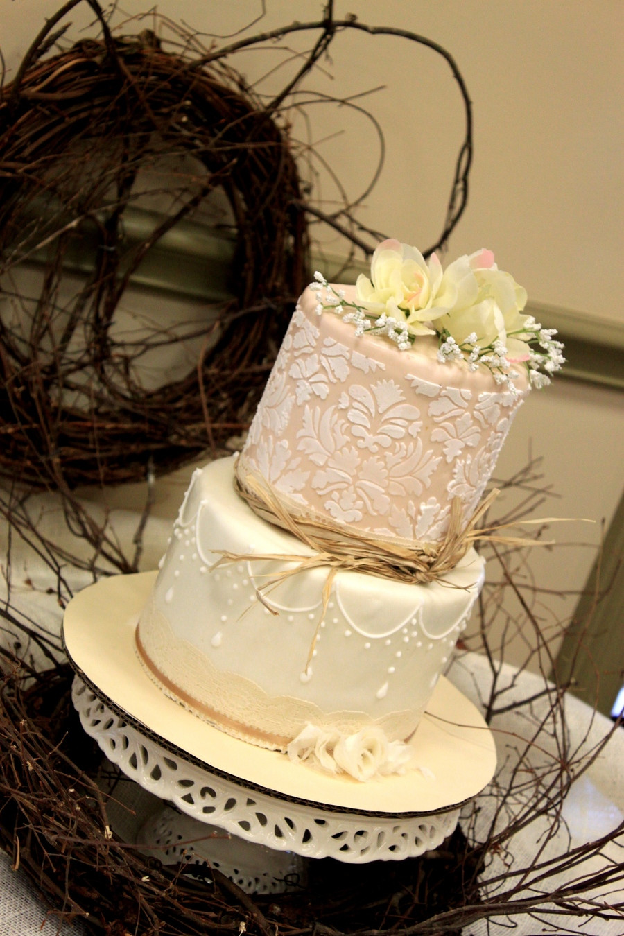 Wedding Shower Cakes Ideas
 Vintage Bridal Shower Cake CakeCentral