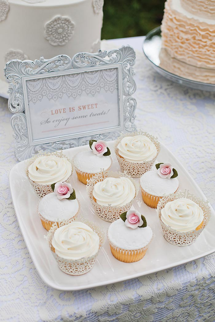 Wedding Shower Cup Cakes
 Bridal Shower styling ideas Modern Wedding