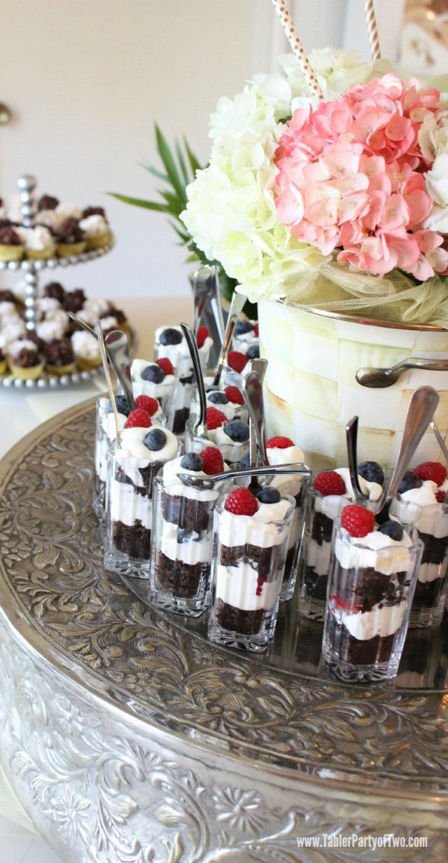 Wedding Shower Desserts
 17 Best ideas about Bridal Shower Desserts on Pinterest