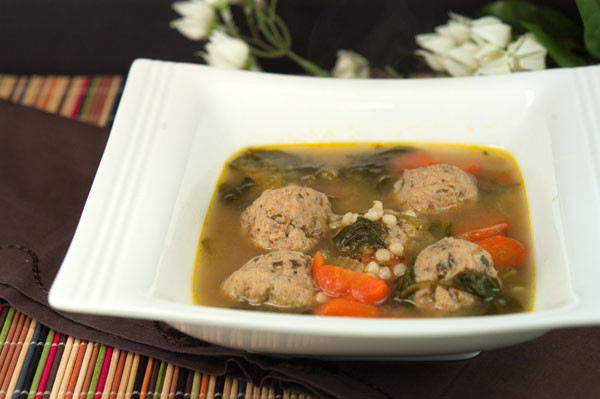 Wedding Soup Recipes With Meatballs And Chicken
 Italian Wedding Soup with Chicken Meatballs – Afoo affair