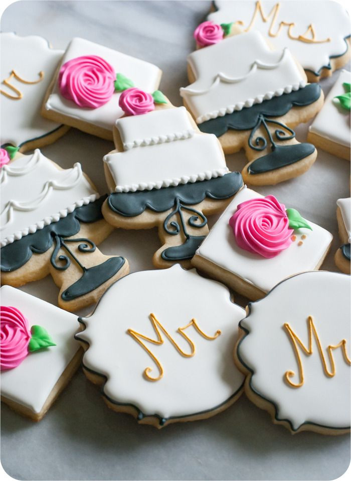 Wedding Sugar Cookies Decorating Ideas
 Wedding Cookies at last