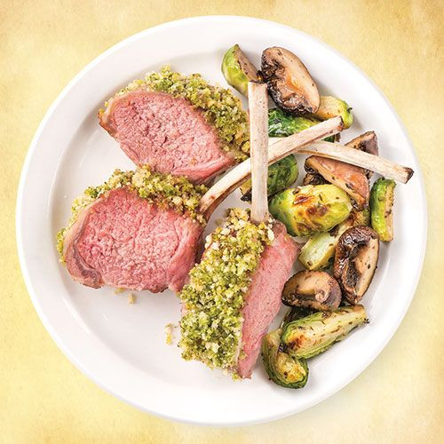 Wegmans Easter Dinner
 Rack of Lamb with Pesto & Panko Recipe