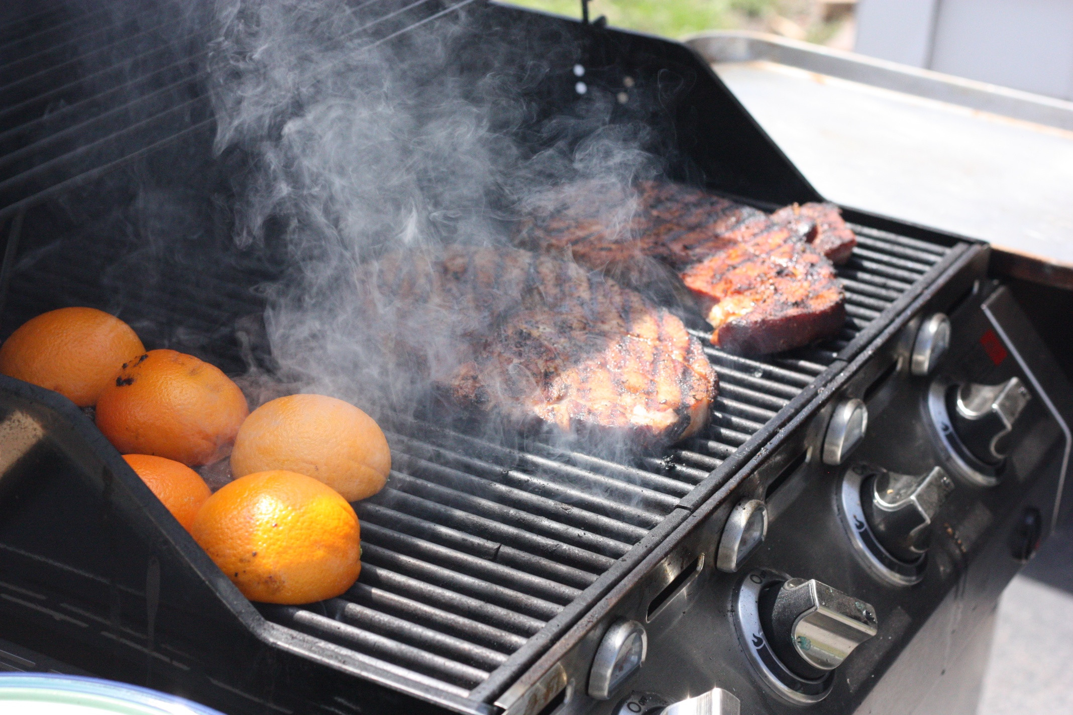 Wegmans Easter Dinner
 Easter Dinner Ham Steak with Charred Blood Oranges