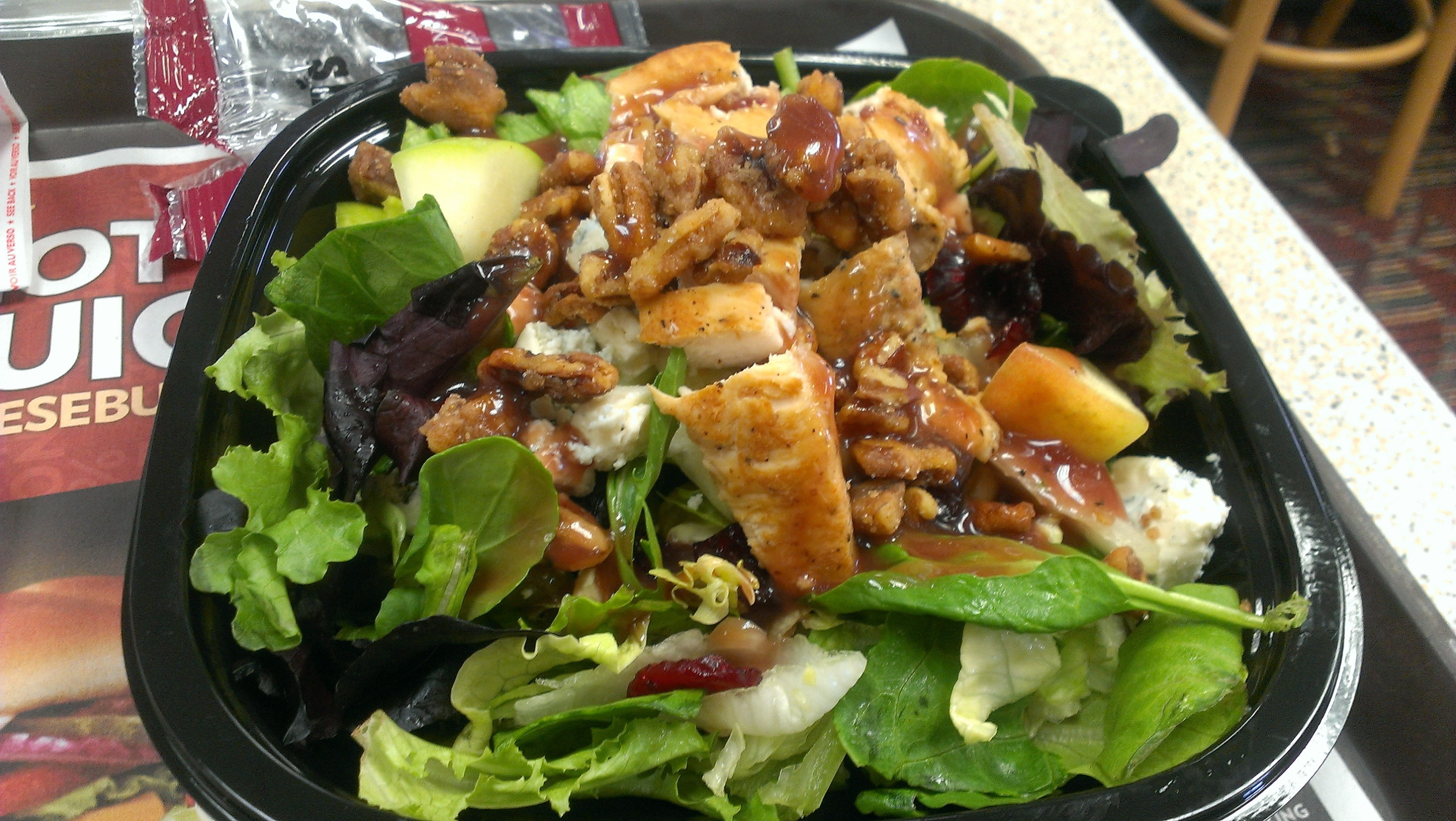Wendys Salads Healthy
 Wendy’s Apple Pecan Salad