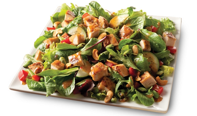Wendys Salads Healthy
 News Wendy s New Asian Cashew and BBQ Ranch Chicken