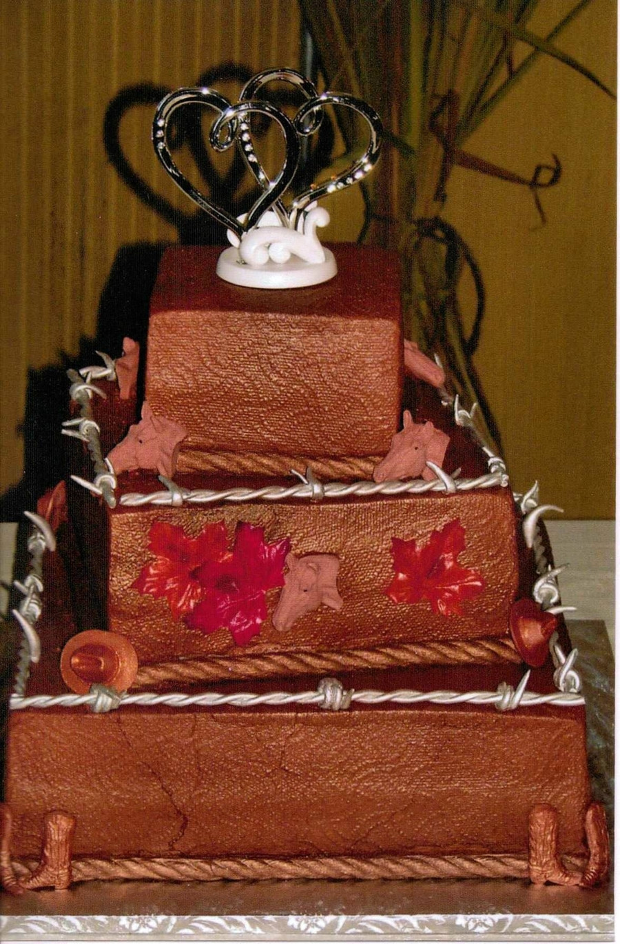 Western Theme Wedding Cakes
 Western Theme Wedding Cake CakeCentral