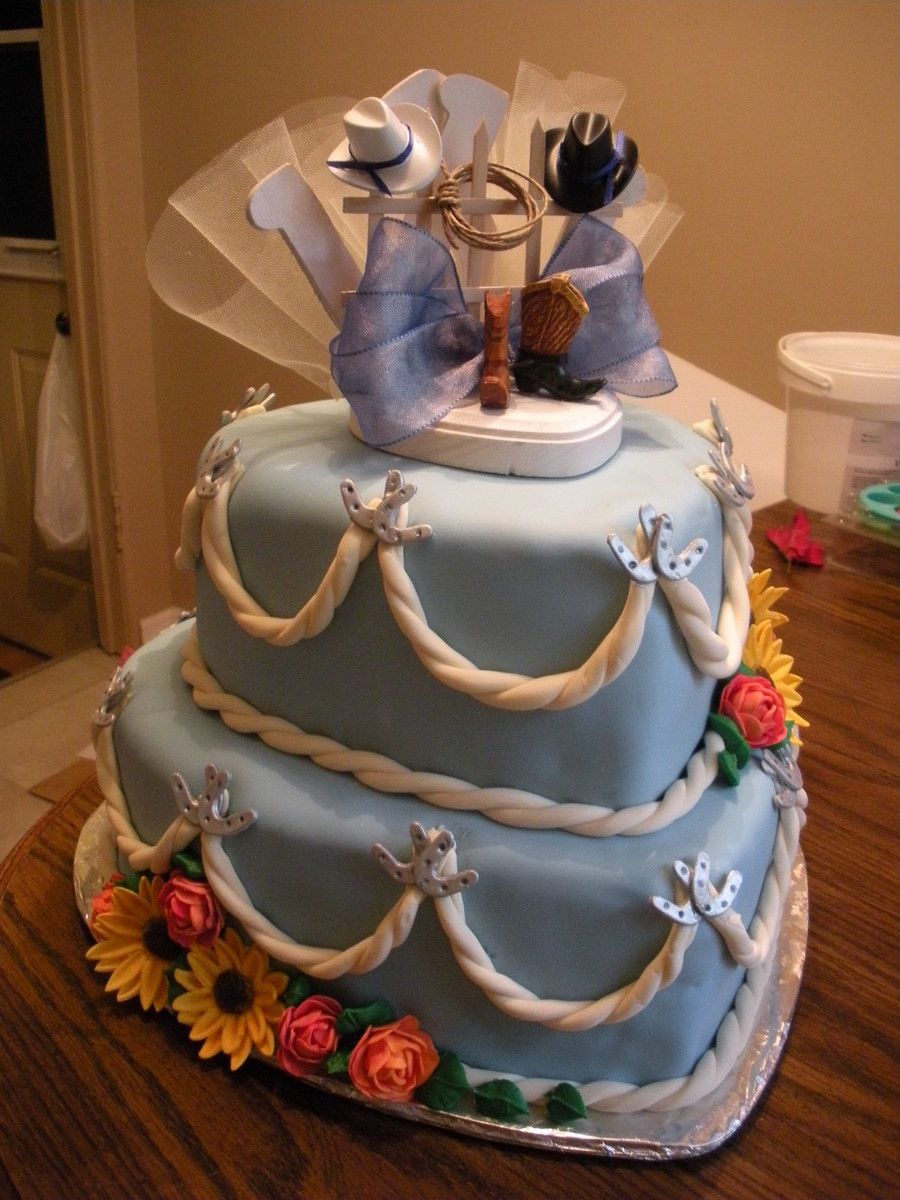 Western Wedding Cakes
 Western Wedding Cake CakeCentral