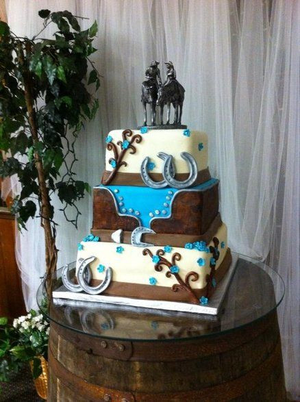 Western Wedding Cakes Ideas
 Western wedding cakes on Pinterest