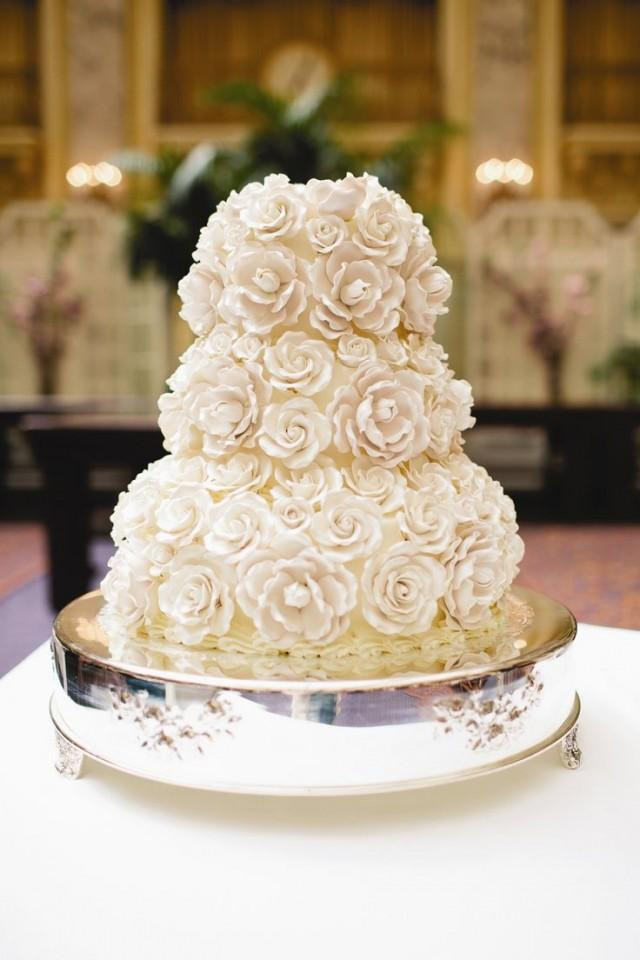 White And Gold Wedding Cakes
 Gold Wedding White & Gold Wedding Cakes Weddbook