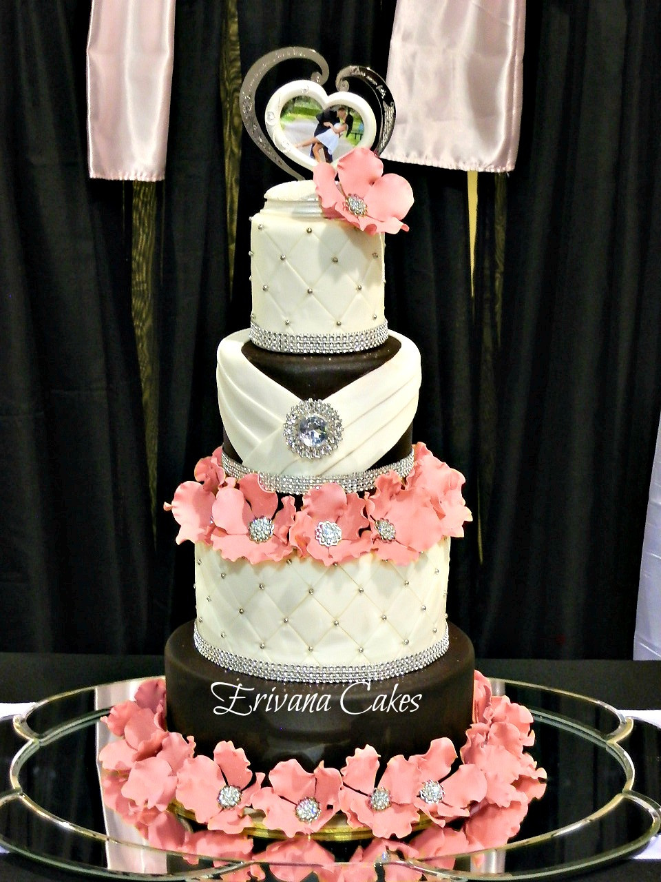 White And Pink Wedding Cakes
 Gallery Erivana Cakes