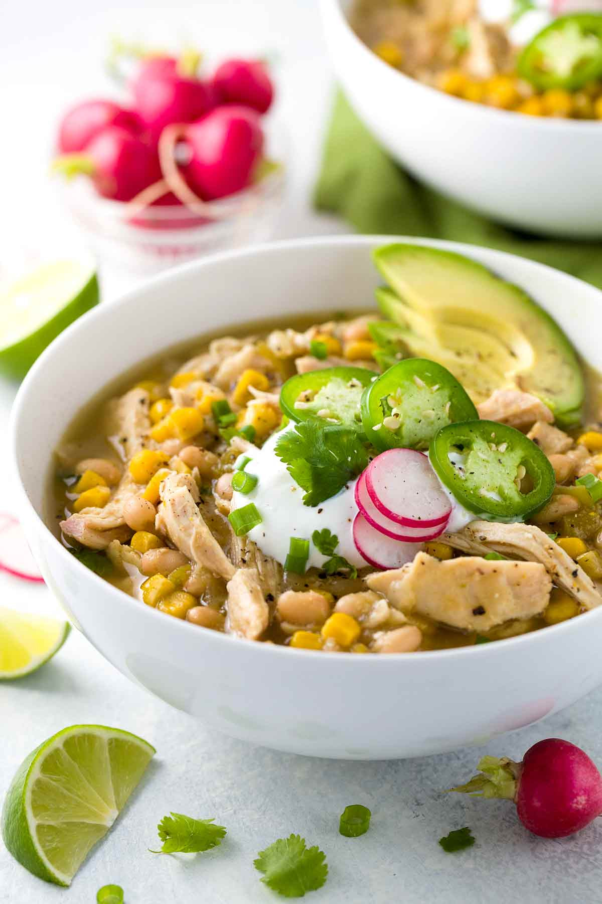 White Chicken Chili Healthy
 White Bean Chicken Chili Crockpot Recipe