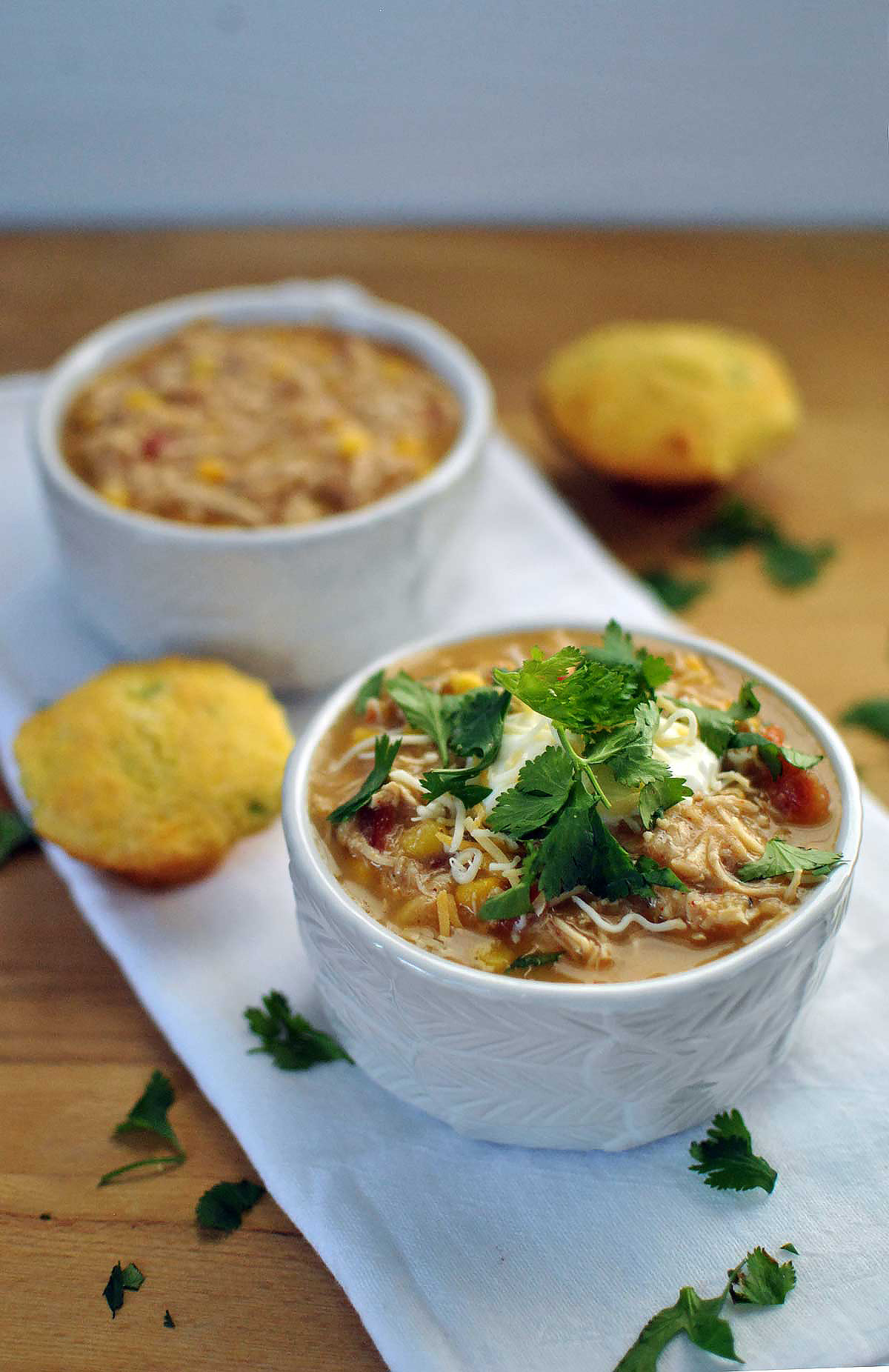 White Chicken Chili Healthy
 Healthy Slow Cooker White Chicken Chili