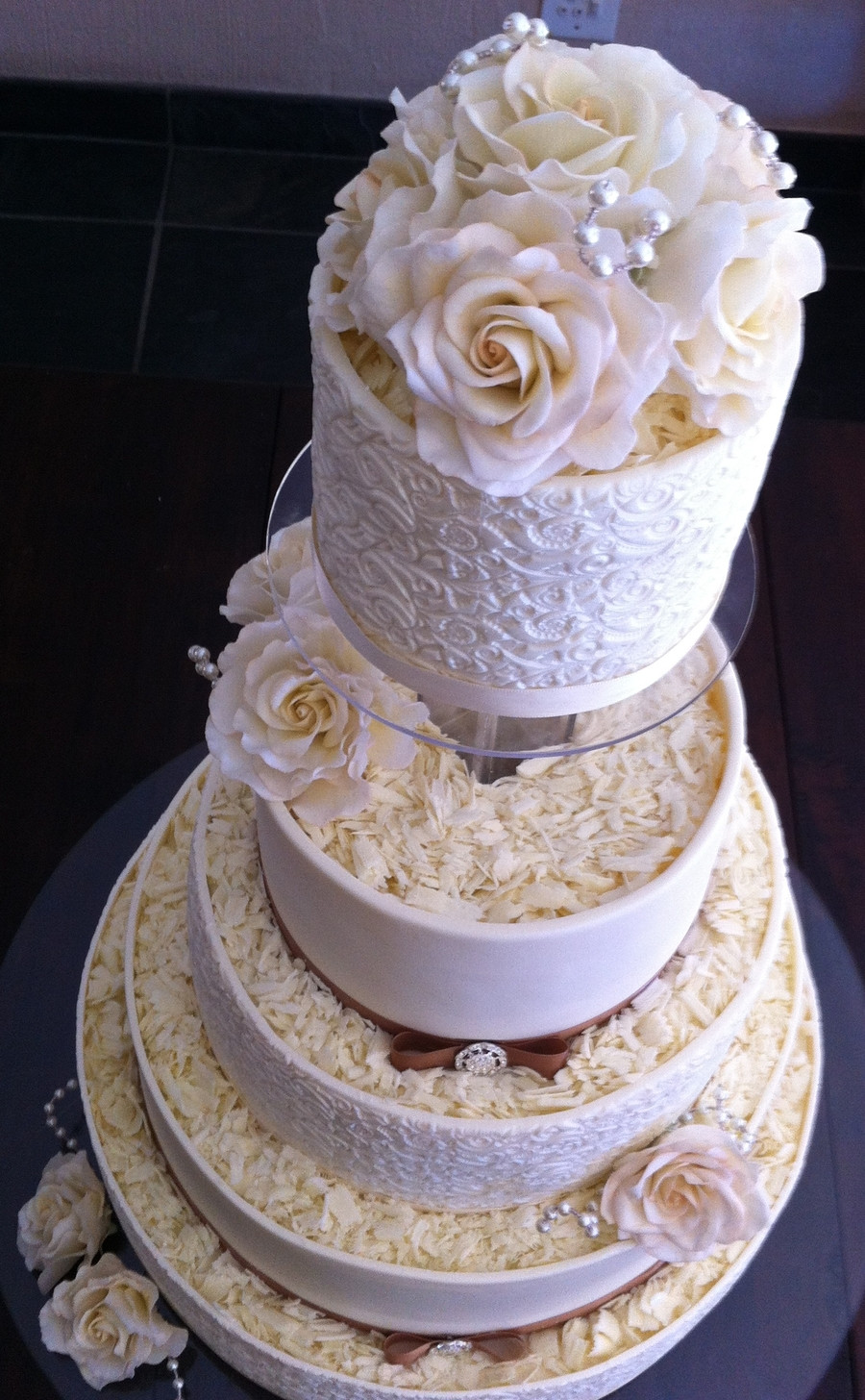 White Chocolate Wedding Cake
 White Chocolate Wedding Cake CakeCentral