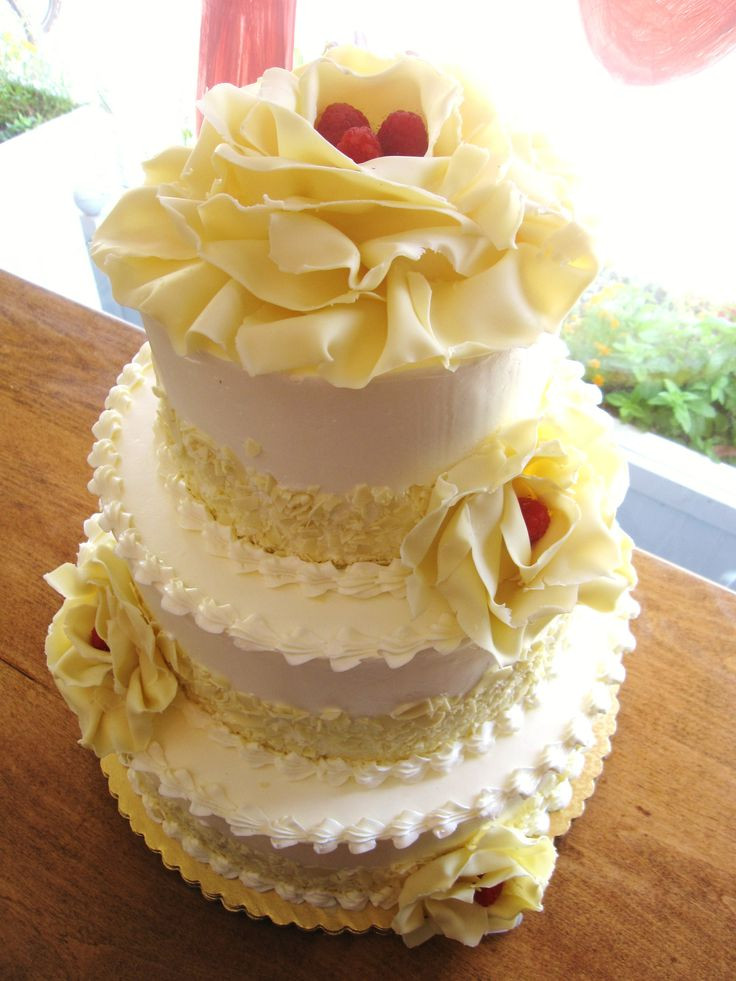 White Chocolate Wedding Cake Recipe
 White Chocolate And Lemon Wedding Cake Recipe — Dishmaps