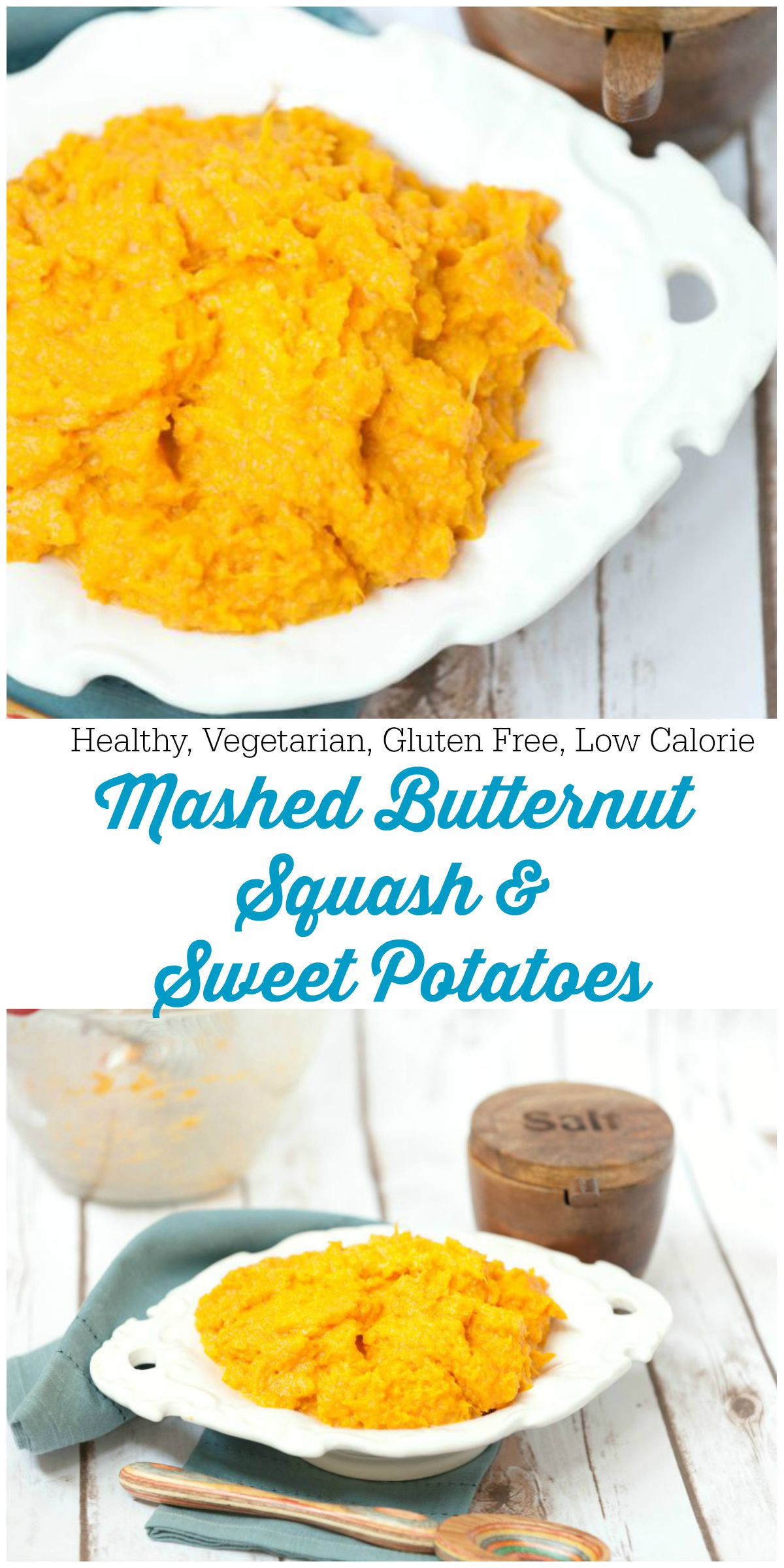 White Sweet Potato Recipes Healthy
 Mashed Butternut Squash and Sweet Potatoes Healthy Low
