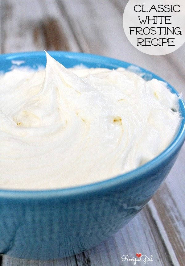 White Wedding Cake Frosting Recipes
 White Frosting Recipe