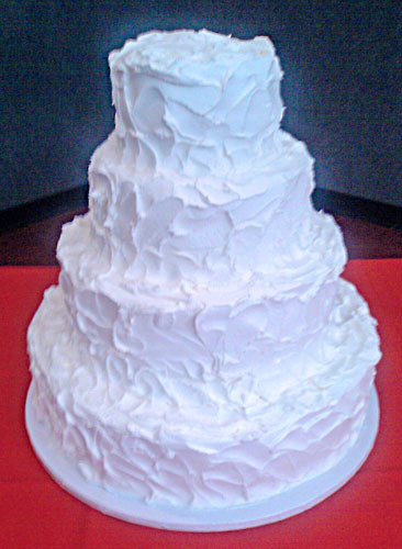 White Wedding Cake Frosting
 White Wedding Cakes With Buttercream Frosting