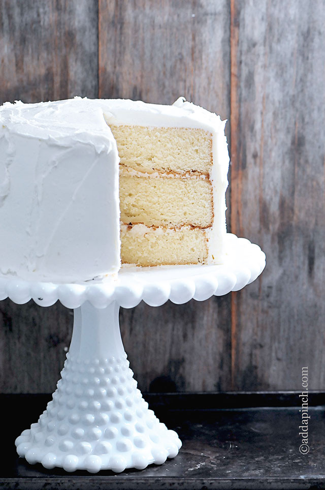 White Wedding Cake Recipe
 The Best White Cake Recipe Ever Add a Pinch