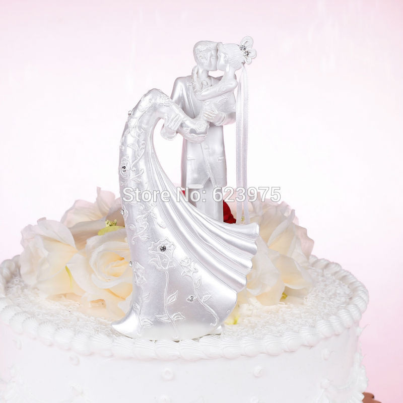 White Wedding Cake topper top 20 Aliexpress Buy Pearl White Wedding Cake toppers