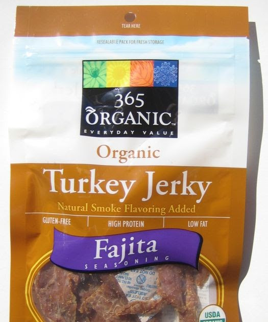 Whole Foods Organic Turkey
 Whole Foods Market 365 Organic Turkey Jerky Fajita