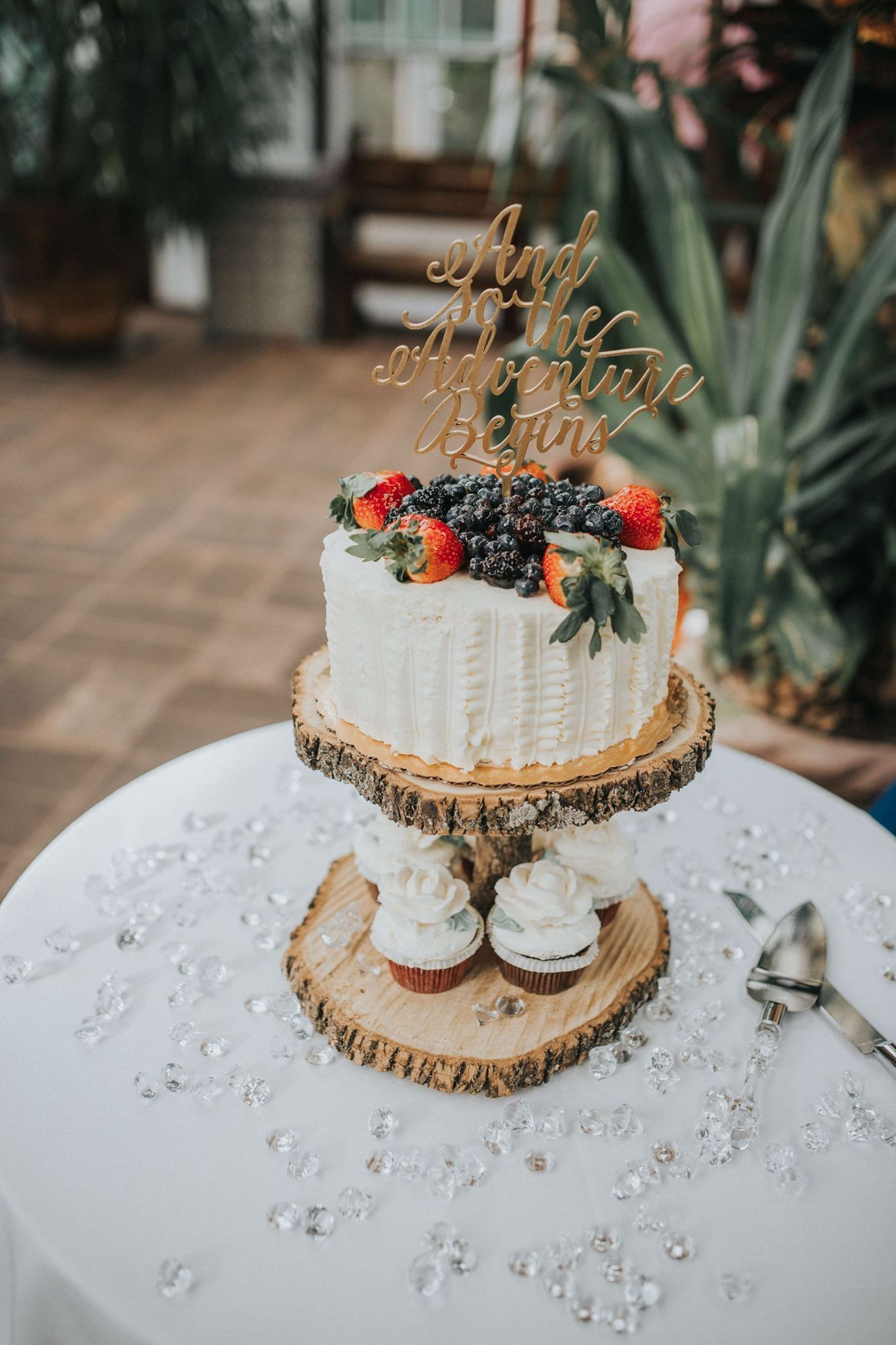 Whole Foods Wedding Cakes
 Wedding cake Whole Foods berry chantilly wood cake