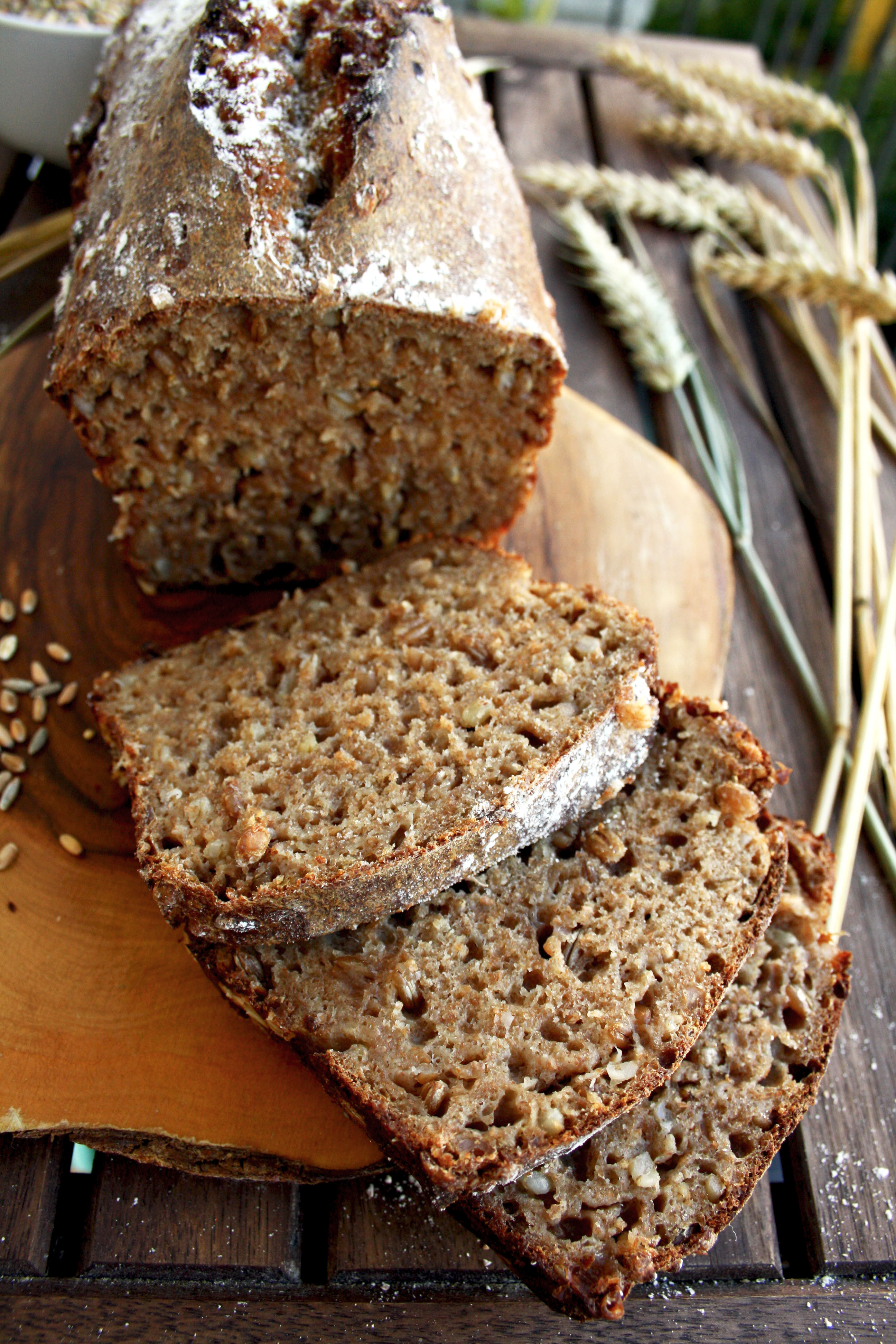 Whole Wheat Bread Healthy
 Whole Grain Spelt Bread • Happy Kitchen Rocks