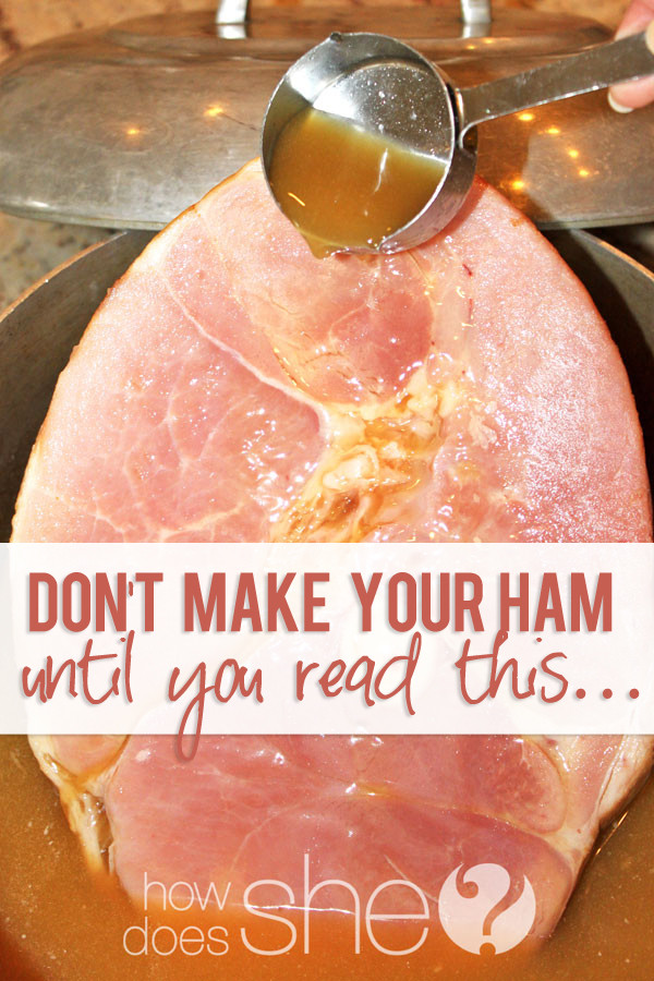 Why Ham For Easter
 Bone In Baked Ham Recipe Don t make ham until you read