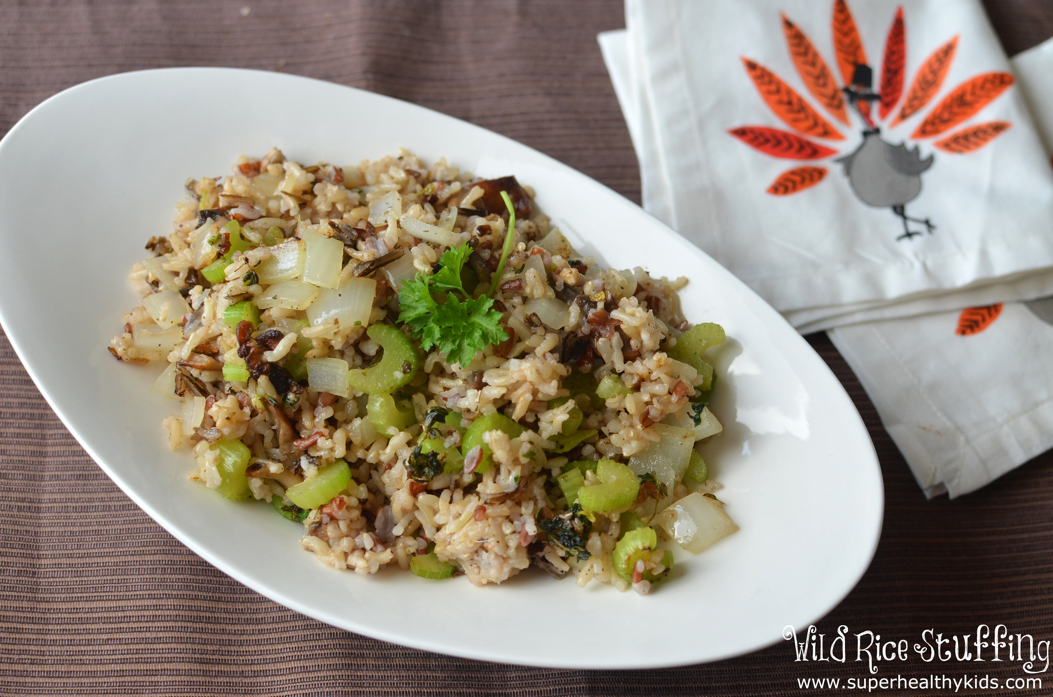 Wild Rice Healthy
 Your plete Healthy Holiday Meal with Wild Rice Stuffing